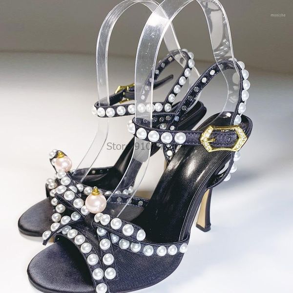 sandals women 2021 summer crystal high heels party wedding shoes pointed toe pearls string bowknot pumps1, Black
sandals women 2021 summer crystal high heels party wedding shoes pointed toe pearls string bowknot pumps1, Black