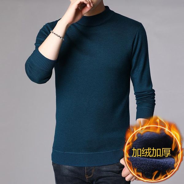 man warm sweater winter velvet thermal sweaters male mock up thicken bottoming jumper long sleeved, White;black
man warm sweater winter velvet thermal sweaters male mock up thicken bottoming jumper long sleeved, White;black