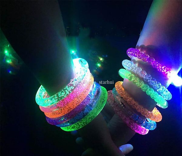 led glitter bracelet bandgle led crystal gradient color hand ring acrylic glow flash light sticks party dance wmtbsg dayupshop
led glitter bracelet bandgle led crystal gradient color hand ring acrylic glow flash light sticks party dance wmtbsg dayupshop