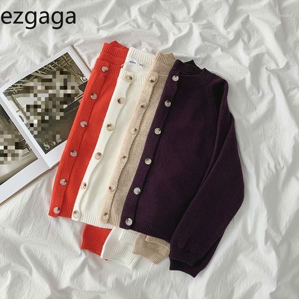 ezgaga purple sweater women 2020 autumn new o-neck single breasted long sleeve knit cardigan solid loose stretch casual sweaters1, White
ezgaga purple sweater women 2020 autumn new o-neck single breasted long sleeve knit cardigan solid loose stretch casual sweaters1, White