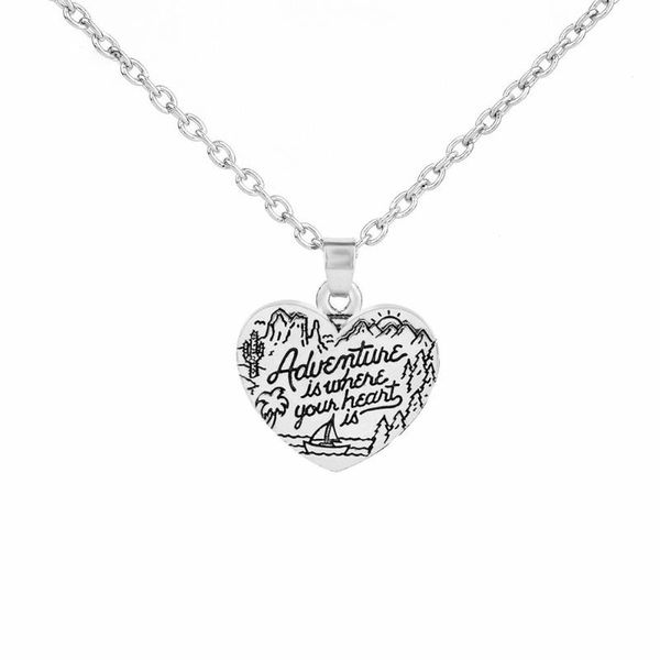 pendant necklaces 10pcs charm heart pendants summer beach necklace shaped natural mountaineering scenery souvenir jewelry, Silver
pendant necklaces 10pcs charm heart pendants summer beach necklace shaped natural mountaineering scenery souvenir jewelry, Silver