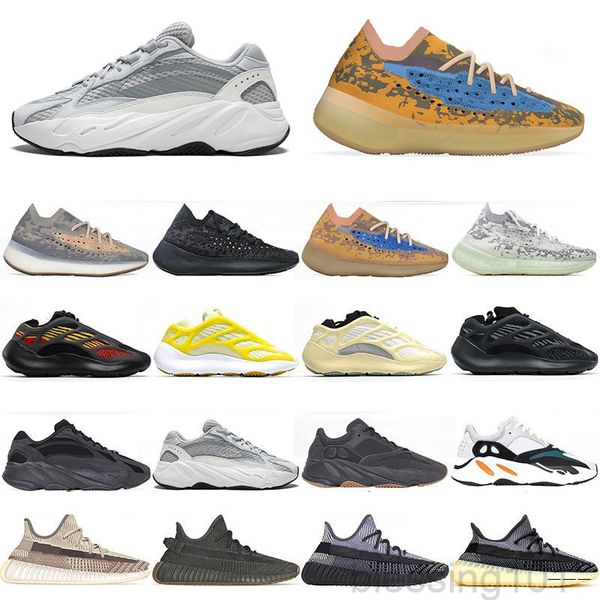 kanye west casual shoes 700 wave runner inertia reflective tephra solid grey utility black men women outdoor shoes with box js-5 
kanye west casual shoes 700 wave runner inertia reflective tephra solid grey utility black men women outdoor shoes with box js-5