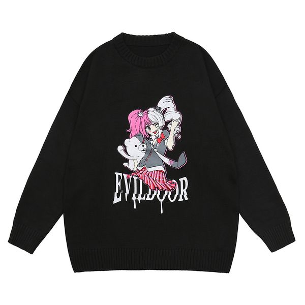 2021 new anime cartoon girl print knitted men streetwear cotton harajuku jumper sweater oversize winter casual knittwear pullover p330, Black;white
2021 new anime cartoon girl print knitted men streetwear cotton harajuku jumper sweater oversize winter casual knittwear pullover p330, Black;white