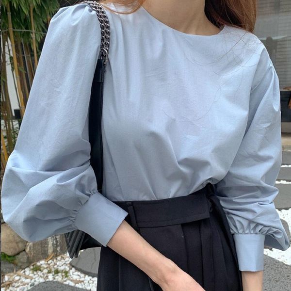 chic vintage ladies puff sleeve outfits 2020 o neck elegant blouse shirt femme long sleeve blue shirt korean blouse woman, White
chic vintage ladies puff sleeve outfits 2020 o neck elegant blouse shirt femme long sleeve blue shirt korean blouse woman, White
