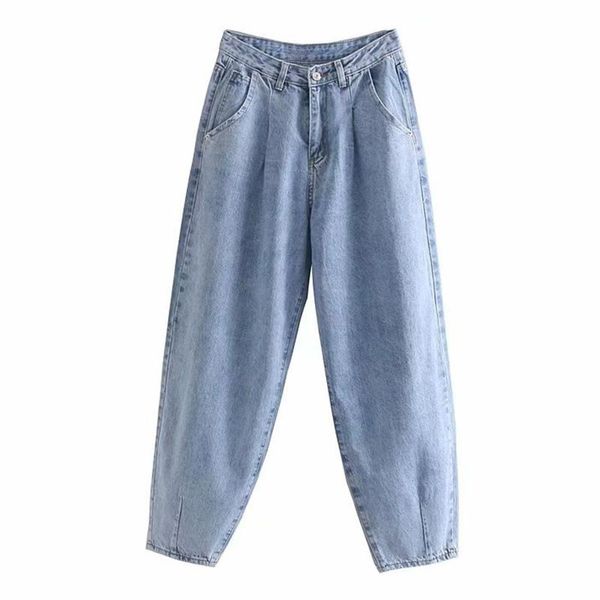 floy fashion loose fold ankle length jeans women elegant solid denim pants women casual zipper jeans ladies, Blue
floy fashion loose fold ankle length jeans women elegant solid denim pants women casual zipper jeans ladies, Blue