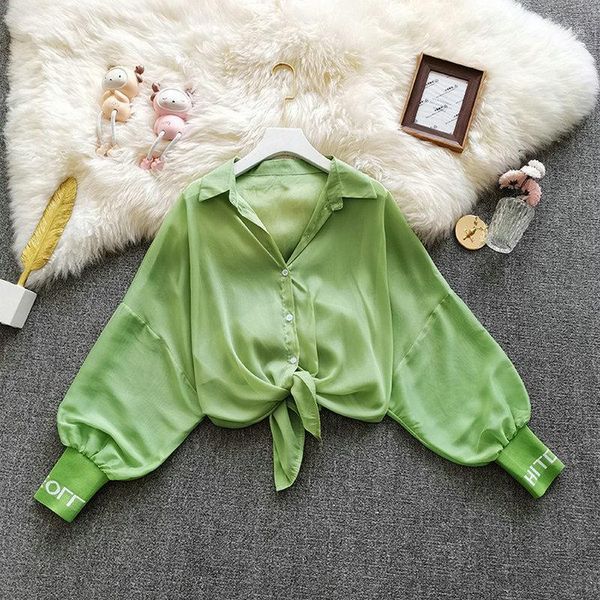 hisuma autumn new female stand collar singe buttons lantern sleeve chiffon shirts women's elegant vintage blouse shirt1, White
hisuma autumn new female stand collar singe buttons lantern sleeve chiffon shirts women's elegant vintage blouse shirt1, White