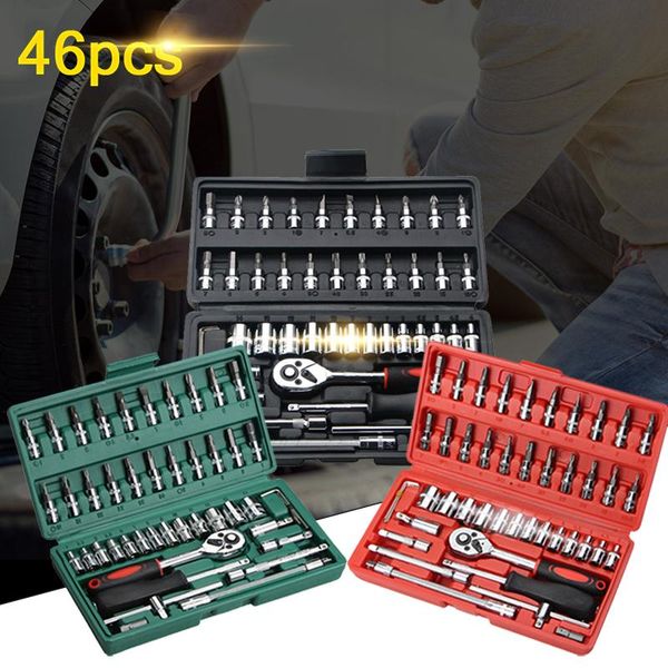 professional hand tool sets 46 in 1 wrench batch head set ratchet carbon steel pawl socket spanner screwdriver motorcycle car repair
professional hand tool sets 46 in 1 wrench batch head set ratchet carbon steel pawl socket spanner screwdriver motorcycle car repair