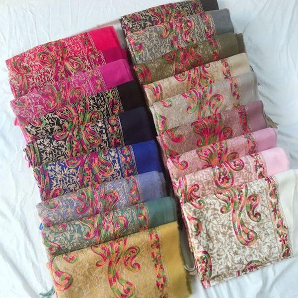 scarves beach shawl bandana floral embroidery tassel bridal capes silk scarf high-end atmosphere long travel head, Blue;gray
scarves beach shawl bandana floral embroidery tassel bridal capes silk scarf high-end atmosphere long travel head, Blue;gray