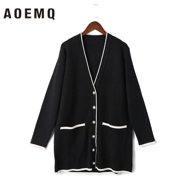 aoemq fashion long cardigan coat autumn garden outwear coats v-neck collar wide cardigan coats with big pockets women clothing, Black;brown
aoemq fashion long cardigan coat autumn garden outwear coats v-neck collar wide cardigan coats with big pockets women clothing, Black;brown