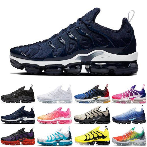 2020 tn plus mens running shoes triple black be true sunset rainbow cool grey men women trainers sports sneakers size 36-45
2020 tn plus mens running shoes triple black be true sunset rainbow cool grey men women trainers sports sneakers size 36-45