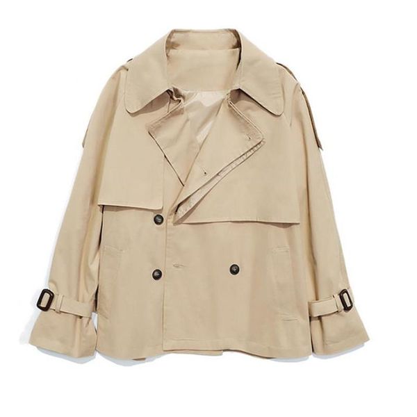 women's jackets short bandage windbreaker jacket women 2021 arrival fashion turn-down collar office ladies elegant outwear hc082, Black;brown
women's jackets short bandage windbreaker jacket women 2021 arrival fashion turn-down collar office ladies elegant outwear hc082, Black;brown