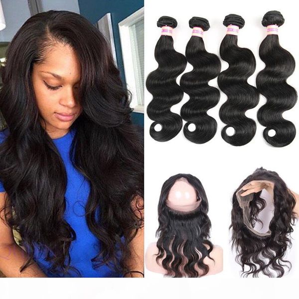 360 lace frontal brazilian virgin body wave hair weaves 360 closure with bundles human hair weave 360 lace frontal with bundles, Black;brown
360 lace frontal brazilian virgin body wave hair weaves 360 closure with bundles human hair weave 360 lace frontal with bundles, Black;brown