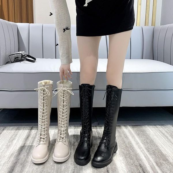 women's mid calf boots autumn shoes round toe boots-women winter footwear luxury designer thigh high heels high, Black
women's mid calf boots autumn shoes round toe boots-women winter footwear luxury designer thigh high heels high, Black