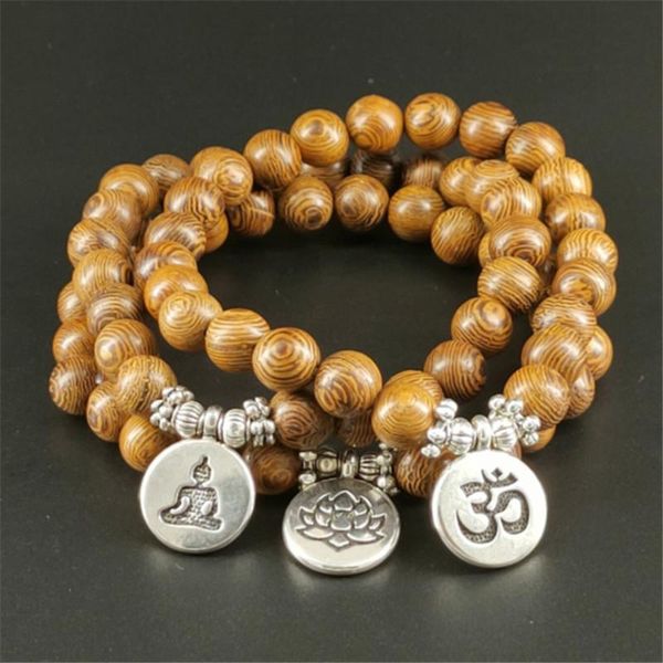 beaded, strands wood beads lotus om bracelet men tibetan buddhist mala buddha charm rosary for women yoga wooden jewelry, Black
beaded, strands wood beads lotus om bracelet men tibetan buddhist mala buddha charm rosary for women yoga wooden jewelry, Black
