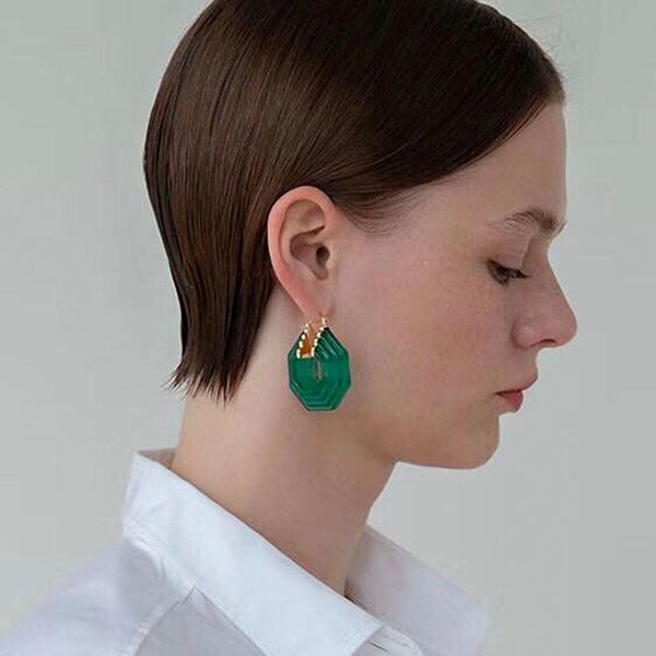 hoop & huggie trendy hollow out octagon acrylic earrings for women minimalist translucent large geometric, Golden;silver
hoop & huggie trendy hollow out octagon acrylic earrings for women minimalist translucent large geometric, Golden;silver