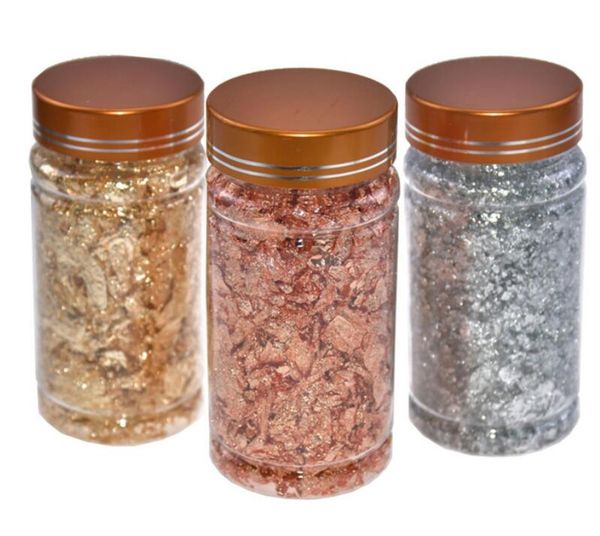 event festive gold leaf flakes copper flakes for gliding arts crafts decoration silver copper gold foil fragments gold flakes crafts
event festive gold leaf flakes copper flakes for gliding arts crafts decoration silver copper gold foil fragments gold flakes crafts