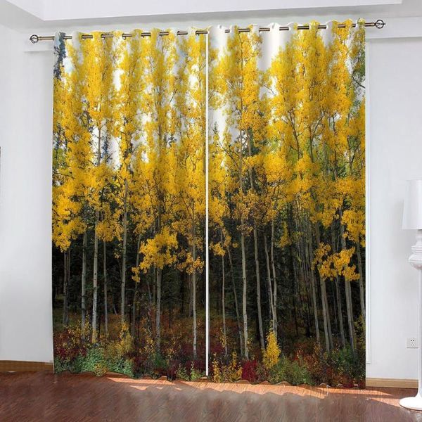 curtain decoration 3d brief forest golden yellow leaves curtains for bedroom living room polyester room curtain
curtain decoration 3d brief forest golden yellow leaves curtains for bedroom living room polyester room curtain