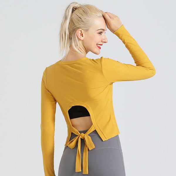 2021 new thread yoga female sense u-shaped sports long sleeve autumn round neck fitness suit, Gray
2021 new thread yoga female sense u-shaped sports long sleeve autumn round neck fitness suit, Gray