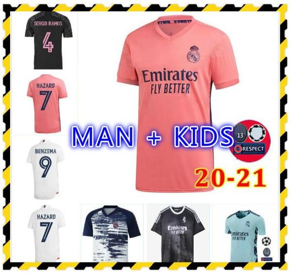 2020/21 real madrid soccer jersey 2021 hazard modric isco vinicius jr. uniform #4 sergio ramos jovic james rodrygo casemiro football shirt, Black;yellow
2020/21 real madrid soccer jersey 2021 hazard modric isco vinicius jr. uniform #4 sergio ramos jovic james rodrygo casemiro football shirt, Black;yellow