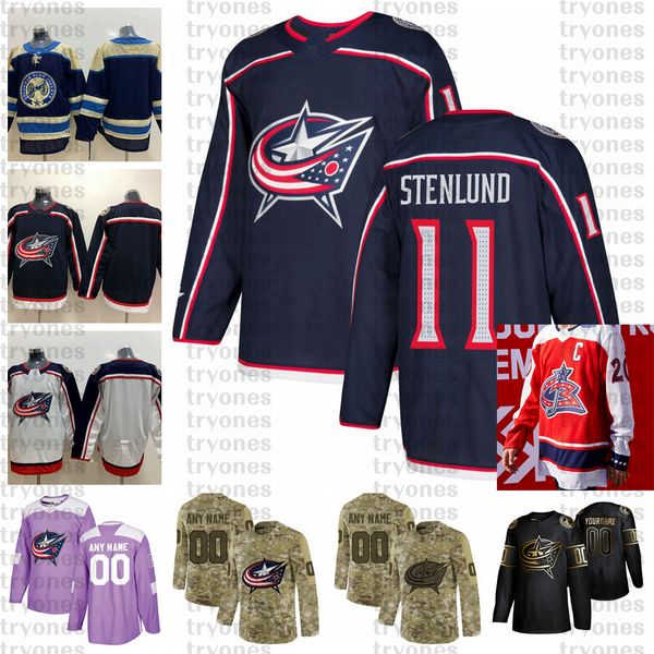 2021 reverse retro customize #11 kevin stenlund columbus blue jackets jerseys golden edition camo veterans day fights cancer hockey jersey, Black;red
2021 reverse retro customize #11 kevin stenlund columbus blue jackets jerseys golden edition camo veterans day fights cancer hockey jersey, Black;red