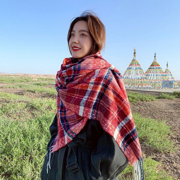 new color block contrast cashmere tassel scarf for women in autumn / winter 2020 klwe, Blue;gray
new color block contrast cashmere tassel scarf for women in autumn / winter 2020 klwe, Blue;gray