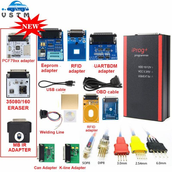 diagnostic tools v85 iprog+ key programmer support immo + mileage correction airbag reset iprog pro till 2021 replace carprog with 11 adapte
diagnostic tools v85 iprog+ key programmer support immo + mileage correction airbag reset iprog pro till 2021 replace carprog with 11 adapte
