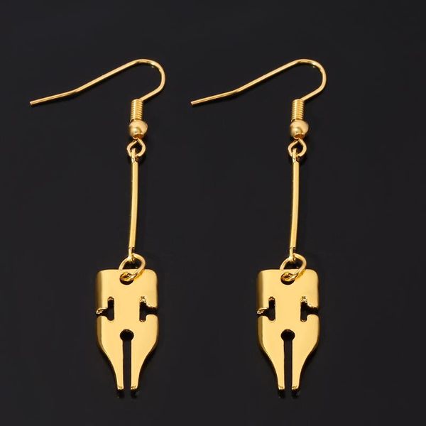 jojos bizarre adventure earrings rohan kishibe pen earring jewelry written pen nib writer for women cosplay party ornaments, Silver
jojos bizarre adventure earrings rohan kishibe pen earring jewelry written pen nib writer for women cosplay party ornaments, Silver