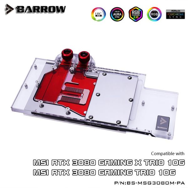 barrow water block use for msi rtx3080 gaming x trio/msi rtx3080 gaming trio gpu card support original backplate 5v 3pin a-rgb
barrow water block use for msi rtx3080 gaming x trio/msi rtx3080 gaming trio gpu card support original backplate 5v 3pin a-rgb