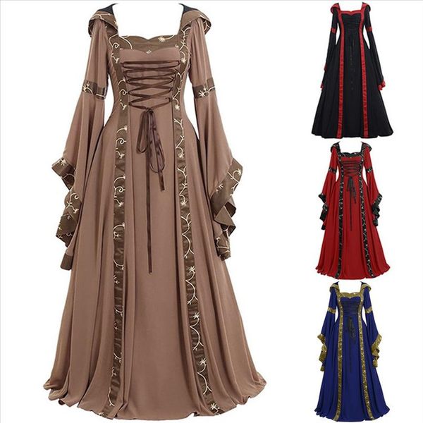 ruffled dresses womens vintage celtic medieval floor length renaissance gothic cosplay dress ladies elegant dress 3s drop shipping, Black;gray
ruffled dresses womens vintage celtic medieval floor length renaissance gothic cosplay dress ladies elegant dress 3s drop shipping, Black;gray