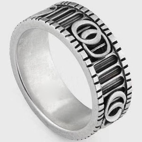 new width 6mm fashion brand vintage ring engraving couples ring wedding jewelry gift, Golden;silver 
new width 6mm fashion brand vintage ring engraving couples ring wedding jewelry gift, Golden;silver