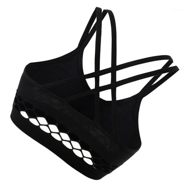 gym clothing 1pc seamless mesh underwire sports bra back double cross breathable strap chest wrap (black)1, White;black
gym clothing 1pc seamless mesh underwire sports bra back double cross breathable strap chest wrap (black)1, White;black