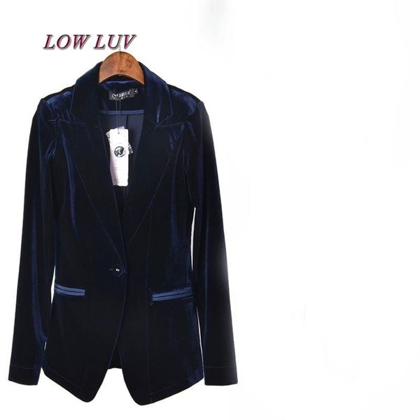 woman blue velvet suit slim female velvet blazer new fashion women's casual suit coat jacket coat jacket single button, White;black
woman blue velvet suit slim female velvet blazer new fashion women's casual suit coat jacket coat jacket single button, White;black
