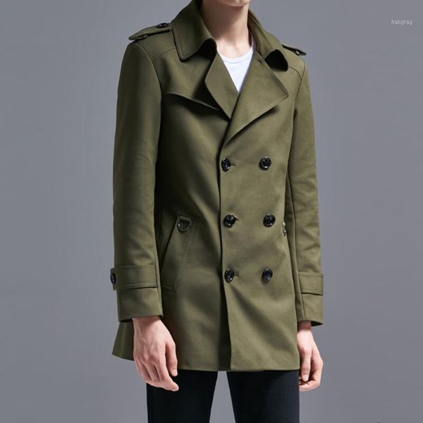 spring men's new fashion mid-length double-breasted lapel cotton jacket personalized customization large size /s-6xl1, Tan;black
spring men's new fashion mid-length double-breasted lapel cotton jacket personalized customization large size /s-6xl1, Tan;black