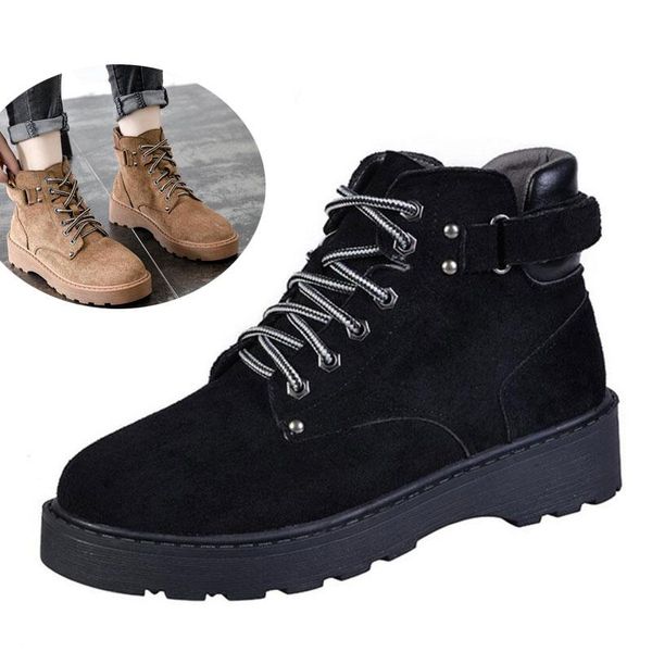 winter flock ankle boots women flat heel half bootee woman british style boots 2020 ladies non-slip shoes plue size 43, Black
winter flock ankle boots women flat heel half bootee woman british style boots 2020 ladies non-slip shoes plue size 43, Black
