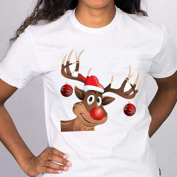 женщины graphic deer мультфильм kawaii счастливого времени симпатичные рождественский рождественский одежда распечатать топы леди тис одежда, White
женщины graphic deer мультфильм kawaii счастливого времени симпатичные рождественский рождественский одежда распечатать топы леди тис одежда, White