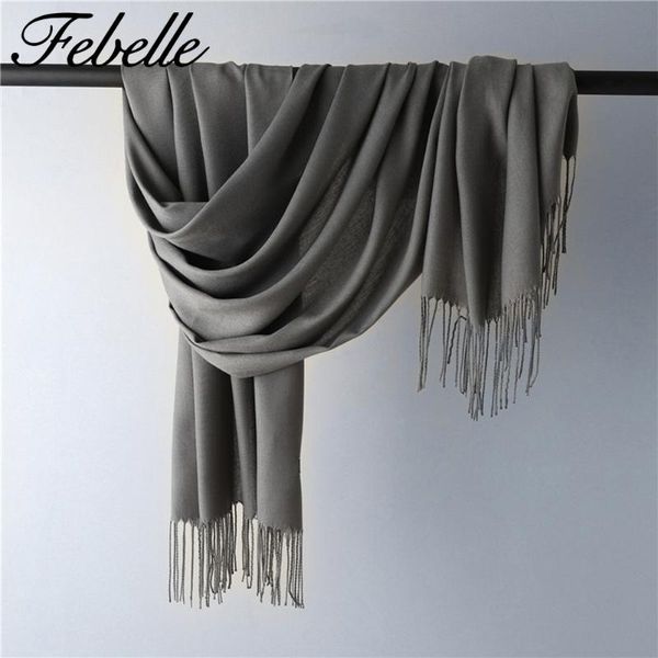 scarves febelle women winter cashmere scarf solid shawls and wraps warm lady bandana fall long, Blue;gray
scarves febelle women winter cashmere scarf solid shawls and wraps warm lady bandana fall long, Blue;gray
