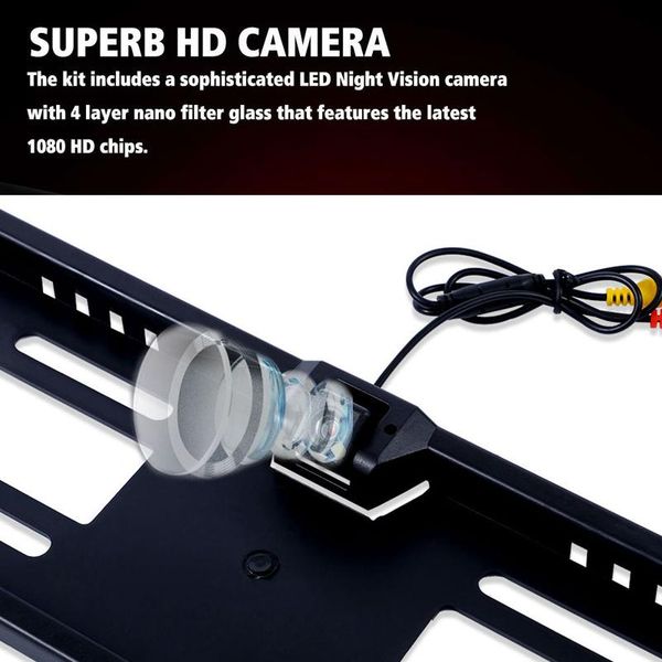 car rear view camera eu european license plate frame waterproof night vision reverse backup with 4 or 8 12 l wmtrdw
car rear view camera eu european license plate frame waterproof night vision reverse backup with 4 or 8 12 l wmtrdw