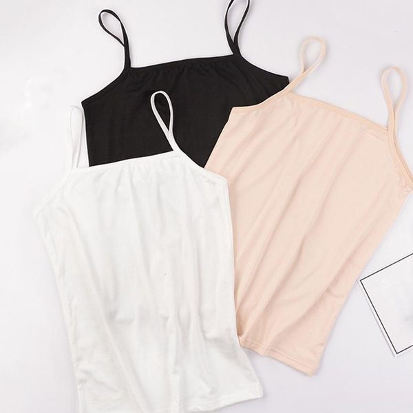 gentle anti-light camisole new women's plain sleeveless ladies stretch strappy cami vest nude black white lady tank 2020 hot
gentle anti-light camisole new women's plain sleeveless ladies stretch strappy cami vest nude black white lady tank 2020 hot