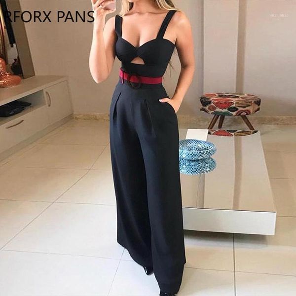 cut out twist front wide leg jumpsuit office lady casual look for women 20211, Black;white
cut out twist front wide leg jumpsuit office lady casual look for women 20211, Black;white