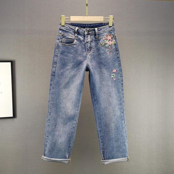 loose slim pants women 2021 spring and autumn new high-waist embroidered pants 0127, Blue
loose slim pants women 2021 spring and autumn new high-waist embroidered pants 0127, Blue