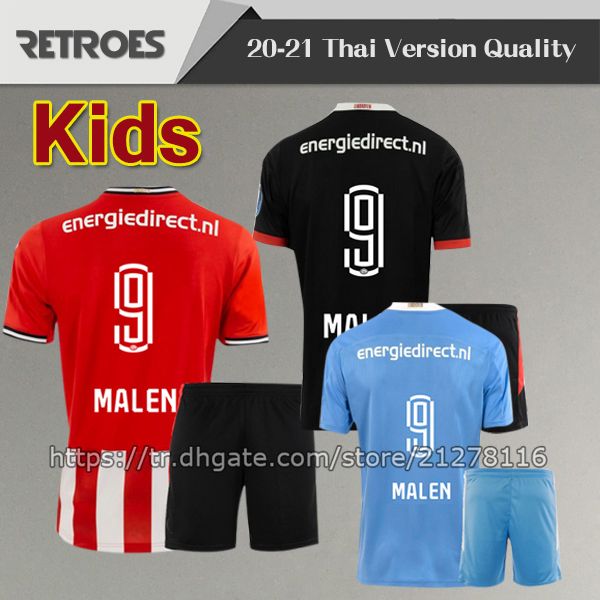 20 21 psv eindhoven kids soccer jersey 2020 2021 football shirt malen camisa de futebol ihattaren dumfries gakpo bruma lammers 19 home, Black;yellow
20 21 psv eindhoven kids soccer jersey 2020 2021 football shirt malen camisa de futebol ihattaren dumfries gakpo bruma lammers 19 home, Black;yellow