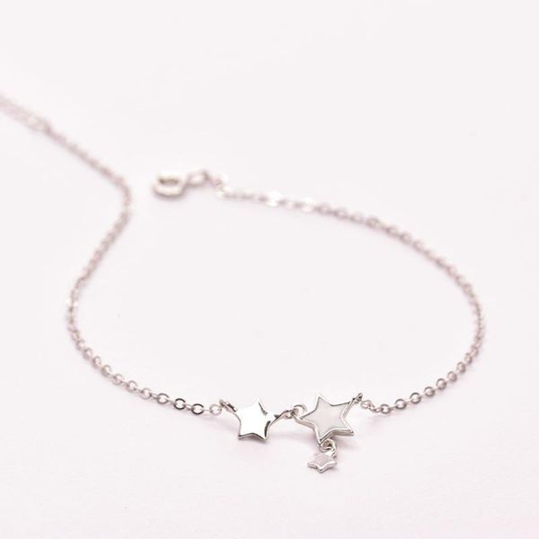 pofunuo sweet and cute five-pinted star silver bracelet starry literary student 925 sterling for women boho beach bangle jewelry1, Golden;silver
pofunuo sweet and cute five-pinted star silver bracelet starry literary student 925 sterling for women boho beach bangle jewelry1, Golden;silver