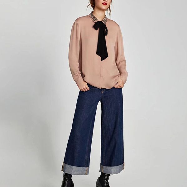 2020 chegada nova plus size mulheres danqiudong vadim lapela do terno bordado decote colidem cor sistema de trazer mais fcil camisa, White
2020 chegada nova plus size mulheres danqiudong vadim lapela do terno bordado decote colidem cor sistema de trazer mais fcil camisa, White