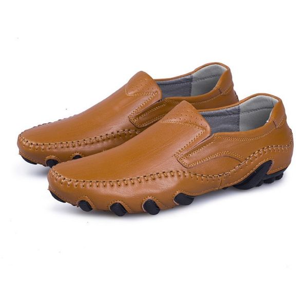 men casual shoes 2021 fashion genuine leather mens slip on loafers moccasins soft breathable handmade boat flat shoes, Black
men casual shoes 2021 fashion genuine leather mens slip on loafers moccasins soft breathable handmade boat flat shoes, Black