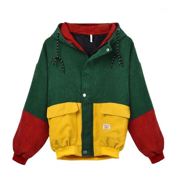 autumn winter outerwear coats jackets women long sleeve corduroy patchwork oversize jacket windbreaker coat overcoat1, Black;brown
autumn winter outerwear coats jackets women long sleeve corduroy patchwork oversize jacket windbreaker coat overcoat1, Black;brown