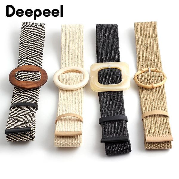 belts 5*95cm fashion women braided elastic round bamboo buckle wood button girdle decorative stretch pants jade clasp waistband, Black;brown
belts 5*95cm fashion women braided elastic round bamboo buckle wood button girdle decorative stretch pants jade clasp waistband, Black;brown