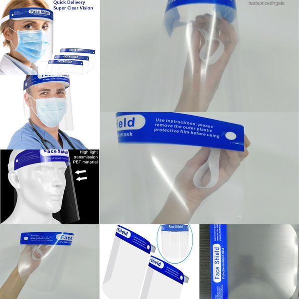 isolation protective 2020 popular mask thick transparent elastic loop full cover face shield
isolation protective 2020 popular mask thick transparent elastic loop full cover face shield