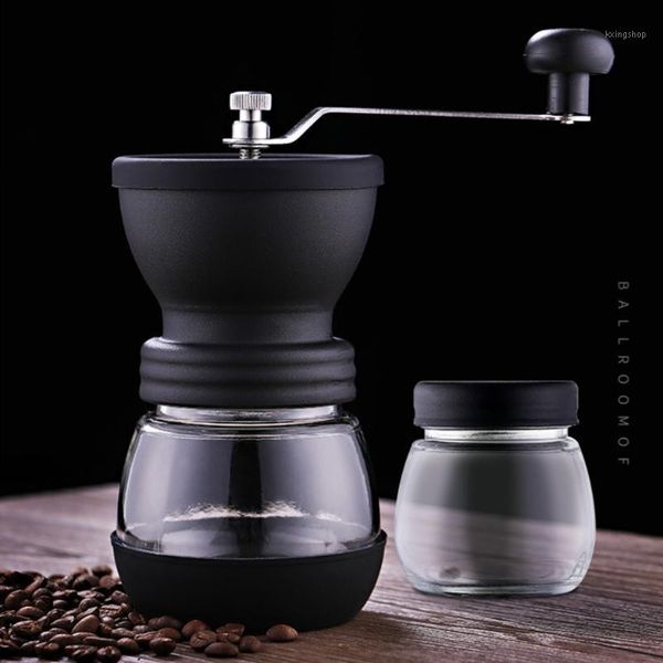manual coffee grinder with storage jar soft brush conical ceramic burr quiet and portable1
manual coffee grinder with storage jar soft brush conical ceramic burr quiet and portable1