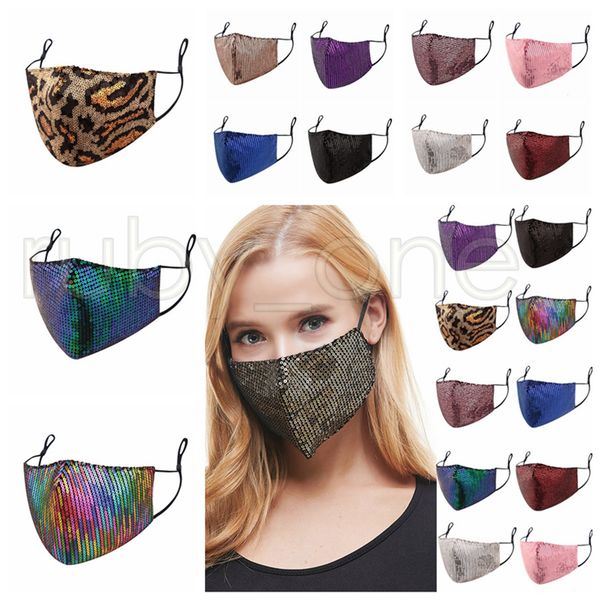 factory fashion bling bling leopard sequins face mask dustproof mouth masks designer washable reusable women face mask rra3434
factory fashion bling bling leopard sequins face mask dustproof mouth masks designer washable reusable women face mask rra3434