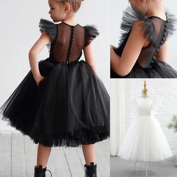 girl's dresses simple perspective back flower girl flare sleeves kids princess pearls communion dress for birthday year, Red;yellow
girl's dresses simple perspective back flower girl flare sleeves kids princess pearls communion dress for birthday year, Red;yellow